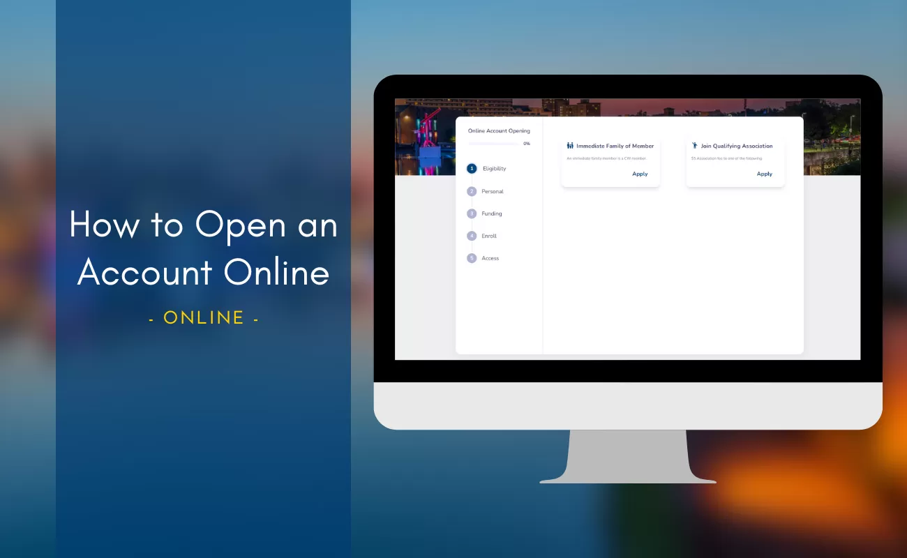 How to Open an Account Online